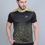 Green Age Active Wear Dry Fit - Black T shirt