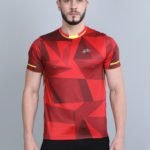 Green Age Active Wear Dry Fit - Red T shirt