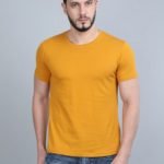Vakum Round Neck Mari Gold T Shirt