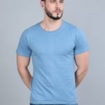 Vakum Round Neck Cobalt Blue T Shirt