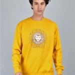 Vakum Round Neck Mustard SWEAT SHIRT
