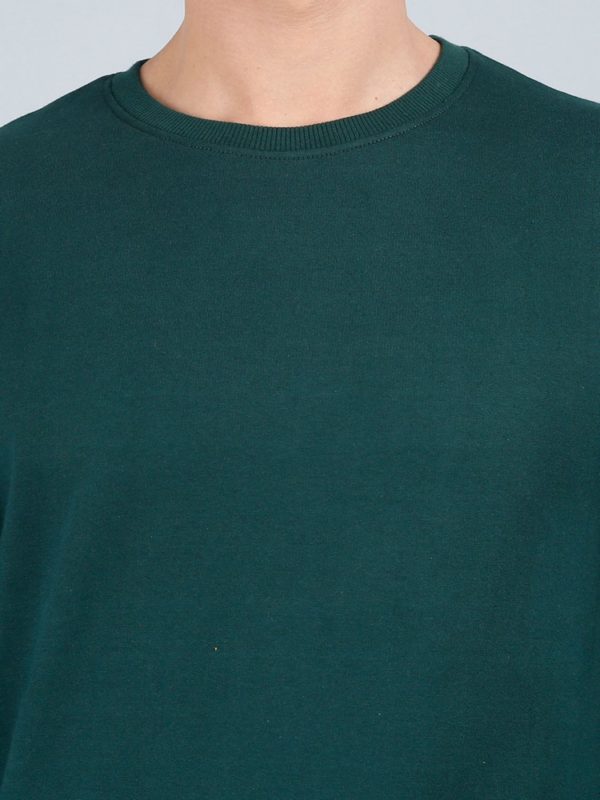 Vakum Round Neck Bottle Green SWEAT SHIRT