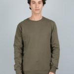 Vakum Round Neck Olive Green SWEAT SHIRT